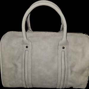 Express Elegant Gray Women's Handbag